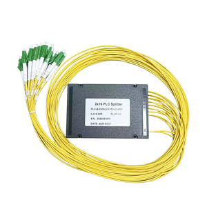 PLC Cassette Type SM 2x16 LC-APC Répartiteur de fibres optiques Tête carrée Queue Répartiteur de câbles à fibres optiques Boîte ABS de haute qualité - Product Image 1
