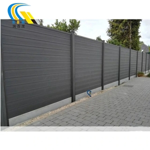 Giardino Wpc recinzione esterno WPC recinzione impermeabile durevole cancello da giardino - Product Image 5