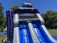 Combo de maison de rebond de joueur de niveau Offre Spéciale-humide/sec avec le château de saut de glissière pour le videur gonflable d'enfants