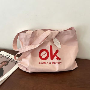 Cheap Customized Color logo Cotton Cloth Stock Recycled Cotton <b>Canvas</b> Shopping Bags Print Blank <b>Tote</b> Grocery Zipper <b>Canvas</b> <b>Totes</b> - Product Image 2