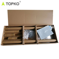 TOPKO Poteau de danse et de fitness pliable et durable, adapté aux routines de danse, 4 pieds x 2, poteau de danse statique rotatif