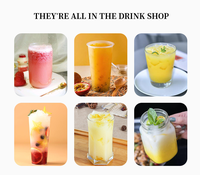 1kg Konsentrat Jeruk Komersial, 70% Jus Buah Asli, 6 Kali Lipat Dapat Dicairkan untuk Bubble Tea & Minuman