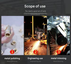<span class=keywords><strong>Ponceuse</strong></span> à bande industrielle, accessoire de meuleuse de surface pour l'affûtage et le polissage des couteaux métalliques, équipement de qualité industrielle à prix d'usine - Product Image 2
