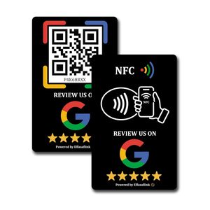 Thẻ với chip NFC và mã QR-Dễ dàng truy cập vào trang kinh doanh Google để đánh giá của khách hàng - Product Image 1