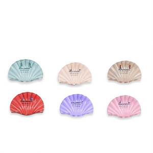 Fermaglio per capelli a forma di conchiglia da 9 cm, colorato, per donne e ragazze - Product Image 1