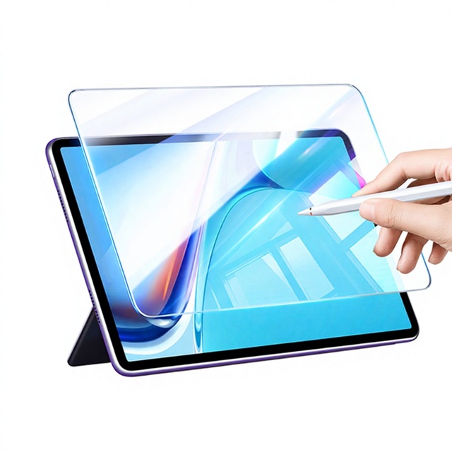 Newest 2.5D 9H Grade AAA Ultra-Thin Tempered Glass Screen Protector 99% Transmittance Anti-Fingerprint iPad Pro 11 2024 iPad Air