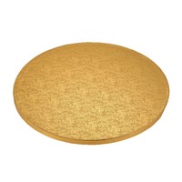 Lot de plateaux à gâteau ondulés en carton doré de 12 mm pour gâteaux à étages de mariage et d'anniversaire – Vente en gros