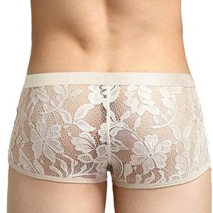 <span class=keywords><strong>Calzoncillos</strong></span> bóxer Ecoparty Sexy para hombre, ropa interior de malla transparente de encaje, <span class=keywords><strong>calzoncillos</strong></span> transparentes, <span class=keywords><strong>calzoncillos</strong></span> bóxer de cintura baja para hombre - Product Image 6