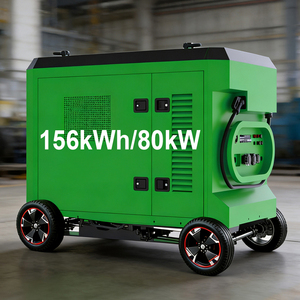 Stazione di ricarica portatile Rusu 156kWh 80kW 0.5C, caricatore mobile per veicoli elettrici, per soccorso stradale, esterno e ricarica temporanea. - Product Image 1