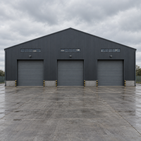 Atelier en structure métallique préfabriquée, isolation conforme à la norme EN 1090, entrepôt métallique, bâtiment industriel de fabrication