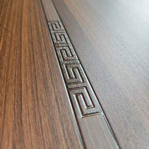 Revestimiento de Puerta de Madera Sólida de Alta Calidad, Diseño Moderno, Revestimiento de Puerta Interior de Madera para Dormitorio y Cocina, Venta Directa de Fábrica - Product Image 2