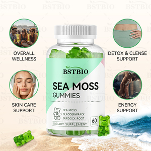 BSTBIO private label Supplements <strong>Sea</strong> <strong>Moss</strong> Extract Powder Vegan Irish Seamoss Gummies - Product Image 4