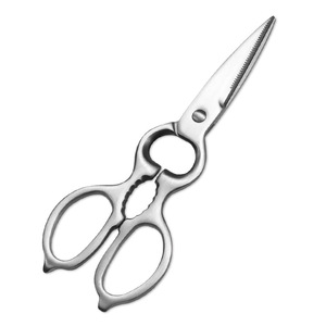 Kitchen Scissor 8 In Stainless Steel Straight Head Multi Function For Home Use - Product Image 1