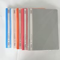 Dossier de classement A4 en plastique transparent multi-couleurs pour gestion de documents et contrats de bureau - Vente en gros usine