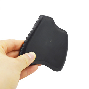 Herramienta de masaje facial Natural Bian Stone Guasha para fisioterapia y tratamiento de acupuntura SPA Gua Sha para ojos faciales cuello - Product Image 5