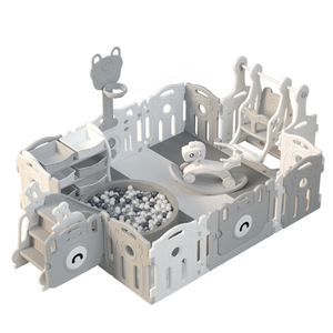 Khu vui chơi trong nhà bằng nhựa cho trẻ em, hàng rào chơi cho bé, bộ đồ chơi sân chơi, nhà chơi cho trẻ em - Product Image 1