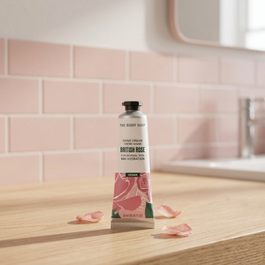 BODY SHOP Crema de Manos con Ácido Hialurónico Herbal de Rosa Británica, Blanqueadora, Hidratante y Nutritiva, Hidratación 48H, 100ml - Product Image 3