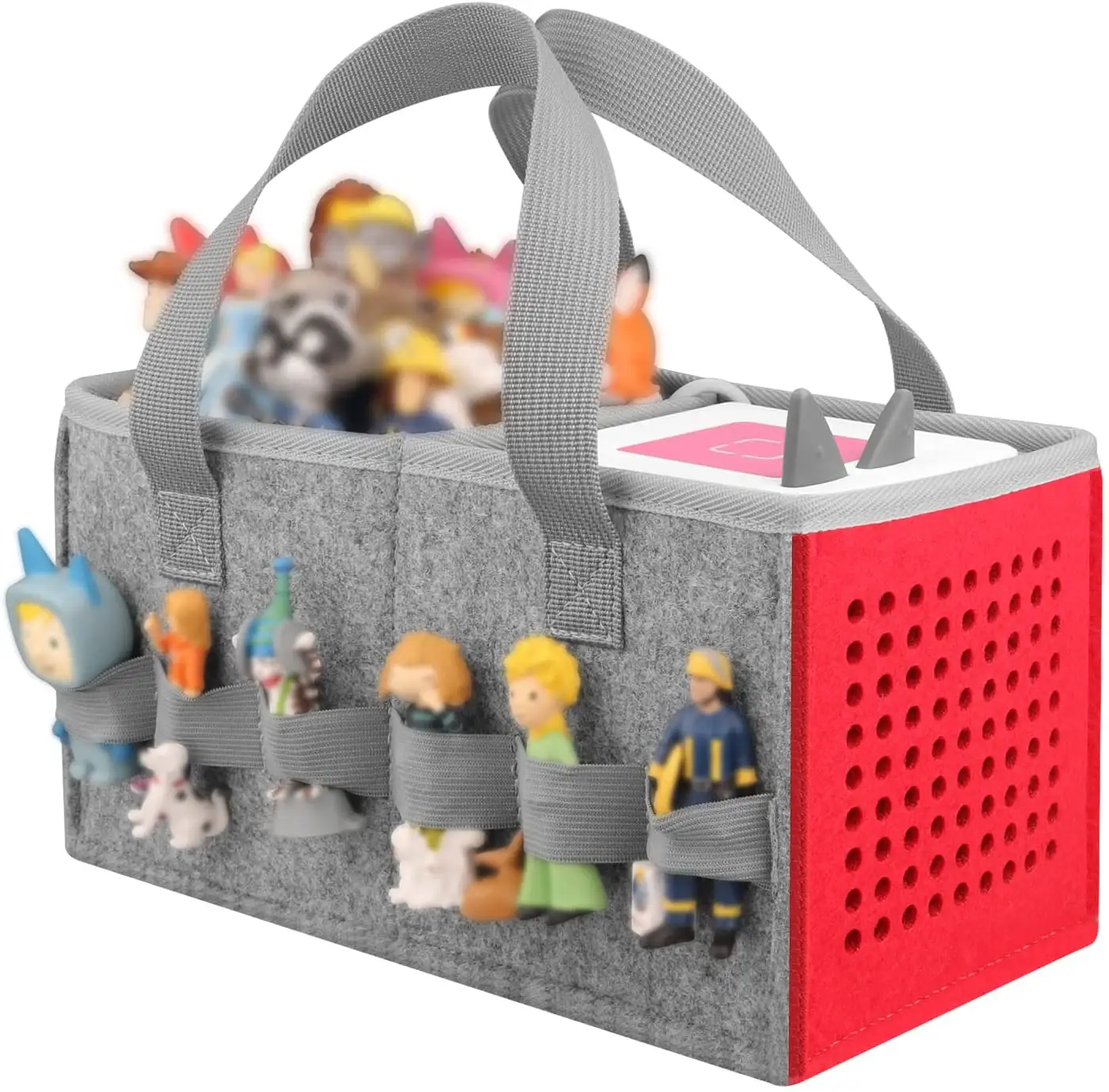 Регулируемый съемный плечевой ремень amazon, креативная Войлочная игрушка, сумка для переноски Toniebox, стартовый набор для аудиоплеера Toniebox