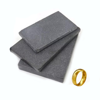 Testeur de Bijoux Or Argent Platine, Pierres à Gratter pour Kits de Test Acide, Détecteur de Métaux Précieux 14K 18K 22K 24K