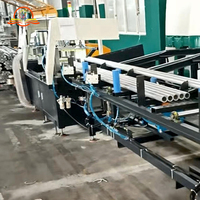 Équipement de sciage automatique de barres et de tubes à haute efficacité, lame de scie de 600 mm, moteur puissant de 11 kW, machine de découpe de tubes en aluminium