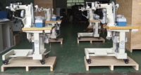 Machine à coudre les semelles de chaussures de type assis QF-668MA, machine à coudre les bordures pour la fabrication de chaussures QIFENG