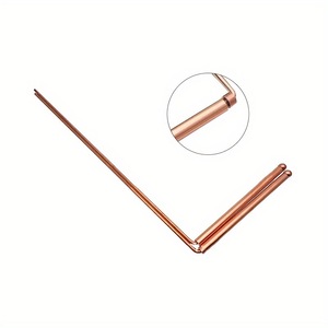 Juego de 2 Varillas de Radiestesia de Cobre de Primera Calidad 99.9% para Adivinación de Agua y Búsqueda de Tesoros - Ideal para Caza, Jardinería y Herramientas Manuales - Product Image 4