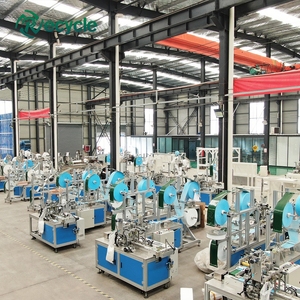 Máquina de fabricación de mascarillas de 3 capas de alta velocidad, equipo de producción de máscaras médicas - Product Image 6