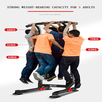 Équipement de gymnastique à domicile Push up Training Body Building Workout System Pull up Dips Board Push up Stand Bar Power Tower Material