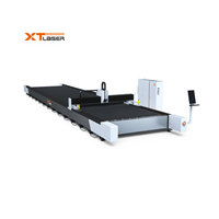 Machine de découpe laser à fibre XT LASER haute précision 12000W pour tôles d'acier au carbone de 50 mm avec prise en charge AI/PLT
