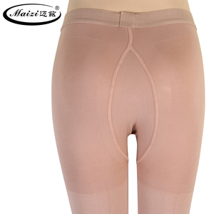 Collant a compressione da donna <span class=keywords><strong>e</strong></span> da uomo con punta chiusa opaca da 15-20mmhg nero a compressione graduata - Product Image 4