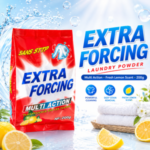 Detergente en Polvo para Lavar Ropa, Eliminación de Manchas Fuertes, Venta Directa de Fábrica, 30g, 125g, 170g, 400g, 800g, 900g, 1kg, 2kg, 4kg - Product Image 6