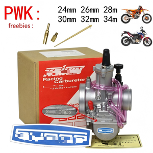 Carburador de Carreras Modificado PWK de 28 mm, 30 mm, 32 mm, 34 mm con Power Jet para Motocicletas <span class=keywords><strong>ATV</strong></span>, Dirt Bike y Scooter de 50 cc, 125 cc y 250 cc - Product Image 1