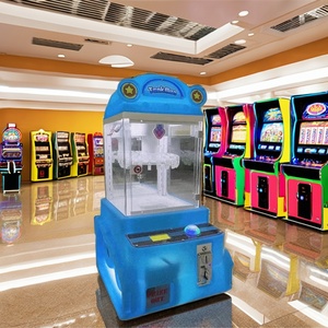 เครื่องเกมอาร์เคดแบบหยอดเหรียญขนาดเล็กยอดนิยม & เครื่องคีบตุ๊กตาสำหรับเด็ก พร้อมปลั๊กอเนกประสงค์สำหรับเครื่องดันตุ๊กตา - Product Image 5