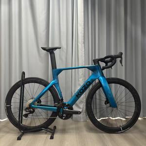 Bicicleta de Carreras Aerodinámica de Carbono con Frenos de Disco Hidráulicos Shimano 105/105 Di2/UT Di2, Directo de Fábrica Kozo, con Ruedas de Carbono - Product Image 2