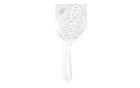 Pommeau de douche haute pression pour appartement, jet spa clair, économie d'eau, finition chromée, en plastique ABS, facile à utiliser
