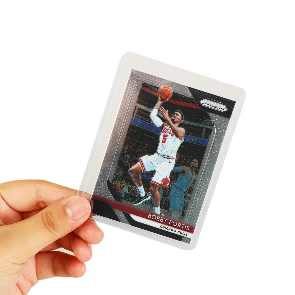 Комиксная книга, ПВХ бейсбол, пластиковый ПВХ Toploader 3x4 Ultrapro Clear Top loader Topload Card sleeve