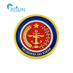 Moneda Conmemorativa Personalizada de las Fuerzas Armadas de Indonesia, Moneda de Desafío Personalizada para Veteranos - Product Image 4