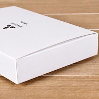 Boîte à chaussures rigide blanche en carton, emballage cadeau, boîte d'expédition personnalisée avec logo pour la livraison au détail