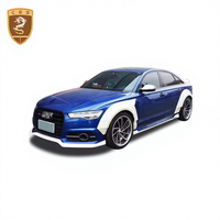 Kit carrosserie large pour Audi A6 A6l C7 S6model avec passage de roue, livraison rapide