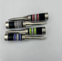Outil de réparation de divots de golf en métal personnalisé, multicolore et rayé, pour accessoires de parcours de golf