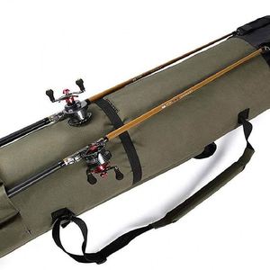 Échantillon gratuit - Housse de transport pour cannes à pêche - Sac de rangement pour cannes et moulinets - Idéal pour le matériel de pêche et les voyages - Cadeau pour hommes et famille - Product Image 3