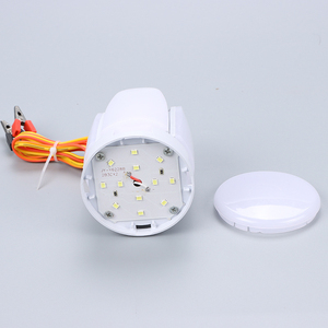 พัดลมเพดาน LED 5 ใบพัด ตัวพัดพลาสติก ขั้ว E27 แรงดันไฟฟ้า AC 85-265V ติดตั้งแบบฝังเพดาน สีขาว ดีไซน์ทันสมัย มอเตอร์ DC ปรับความสว่างได้ รุ่น Agi32 - Product Image 1