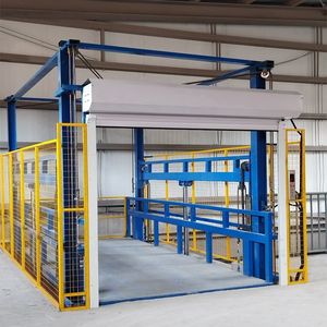 Klantspecifieke nieuwe kleine hydraulische vrachtlift heftafel goederenlift platform magazijnlift stalen touchscreen bediening - Product Image 4