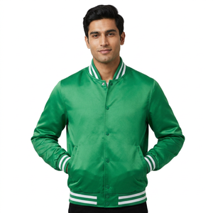 Veste de sport en satin camouflage avec patchwork et logo personnalisé, 100% polyester, pour équipe de football masculine - Product Image 1