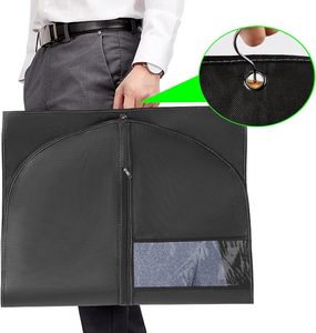 Sacs de protection de vêtements suspendus bon marché organisateur de placard manteau costume disponible housses de vêtements anti-poussière personnalisées <span class=keywords><strong>housse</strong></span> anti-poussière pour vêtements - Product Image 1