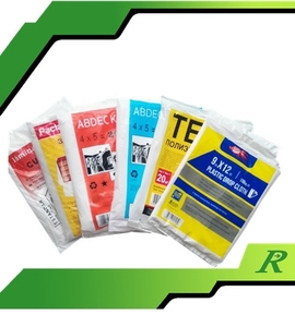 Toile à goutte extra large, feuille <span class=keywords><strong>de</strong></span> peinture en plastique du <span class=keywords><strong>peintre</strong></span>, cache-poussière durable - Product Image 4