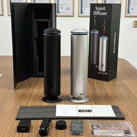 Diffuseur d'arômes de voiture électrique portable, télécommande, application, 120 ml, huile essentielle, tour de diffusion de parfum, fonctionne sur batterie, utilisation hôtelière