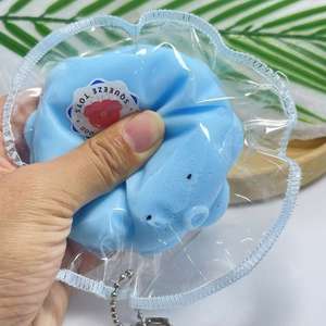 CHENXI Taba Japan Lindos Juguetes Blandos de Pulpo Serie Océano Kit de Estrellas de Mar Blandos de TPR de Levantamiento Lento Antiestrés 4*7.5CM - Product Image 5