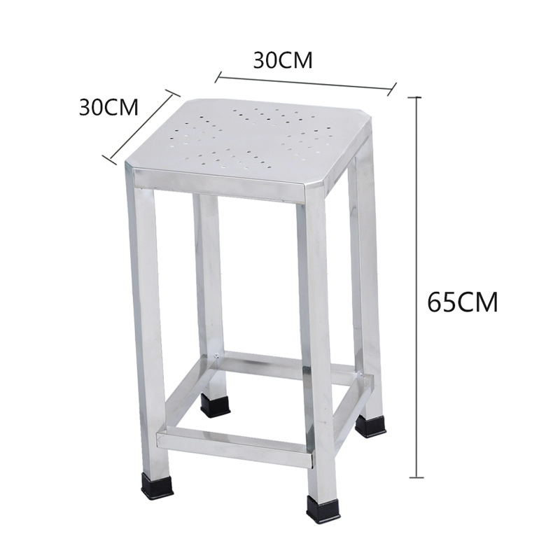 [Style fixe] Tabouret carré, 65 cm de haut