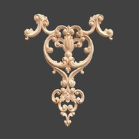 Meubles en bois Appliques Onlays Embellissements Moulures pour Armoires pour Salle À Manger Cuisine Salon Chambre Bureau À Domicile Hôtel